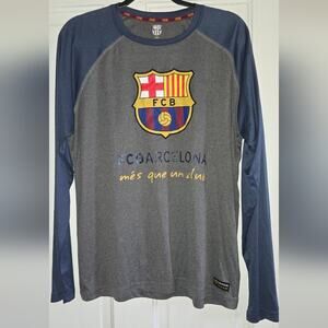 FC Barcelona long sleeve tshirt size L